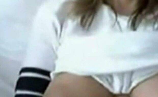 Blonde Milf Strips On Webcam