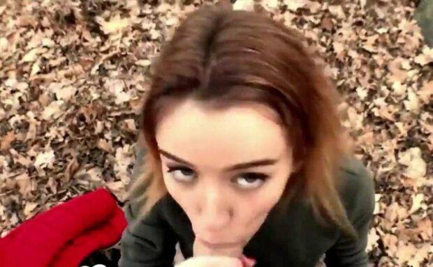 Sucking Big Dick At The Park